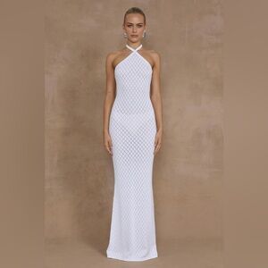 NWT, Runaway The Label - Simi Maxi Dress, White, XXS